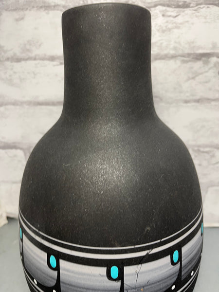 Vintage Native American Pottery Vase
