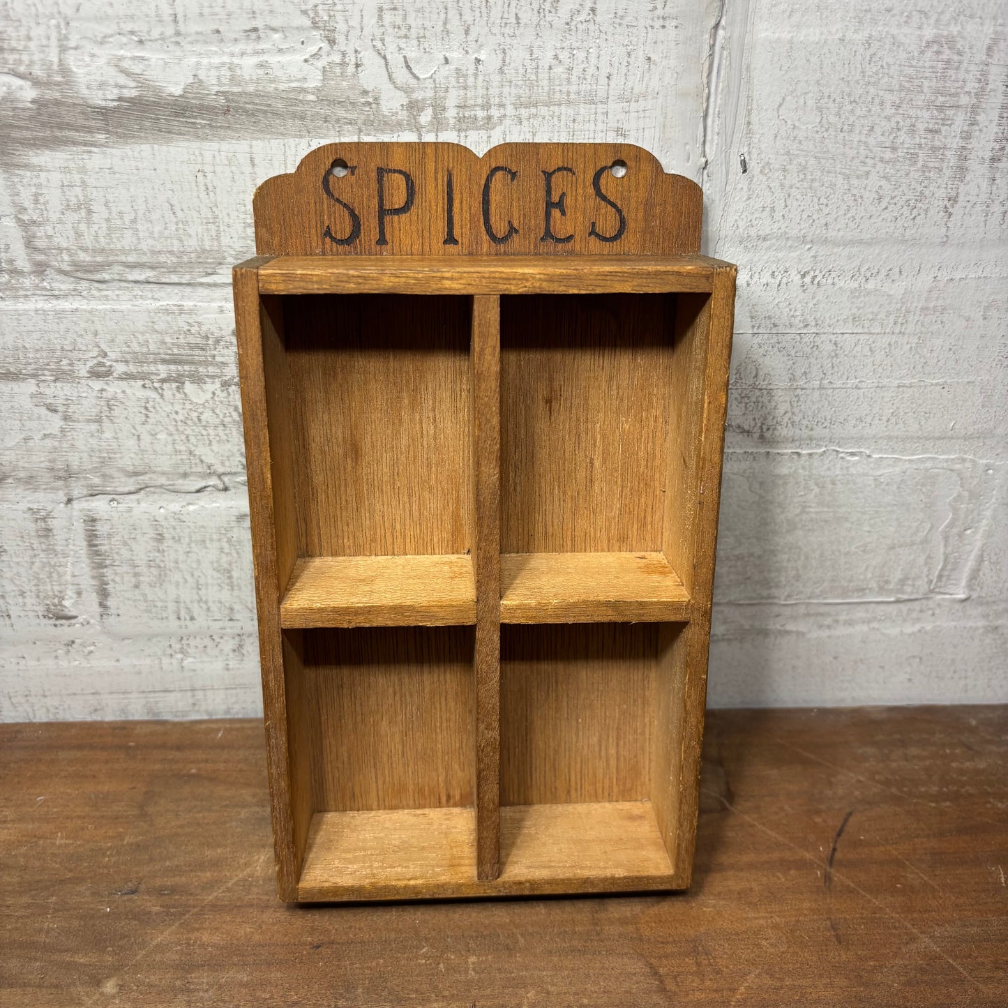 Vintage “Spices” Rack