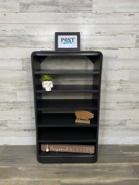 Small Black Bookshelf