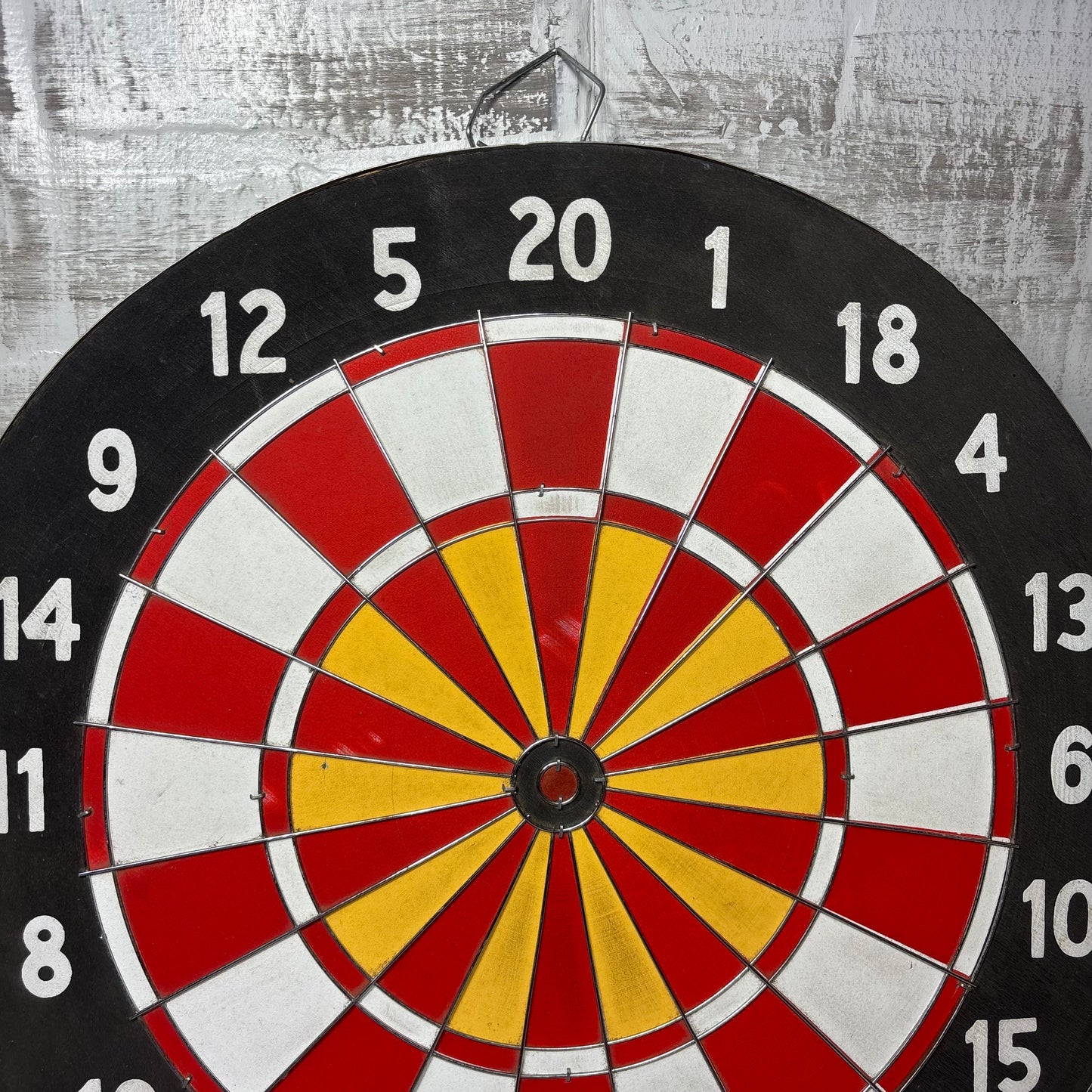 Vintage Double-Sided Baseball Dartboard