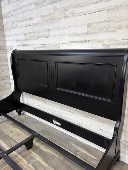 Ethan Allen King Bed Frame - 04 headboard