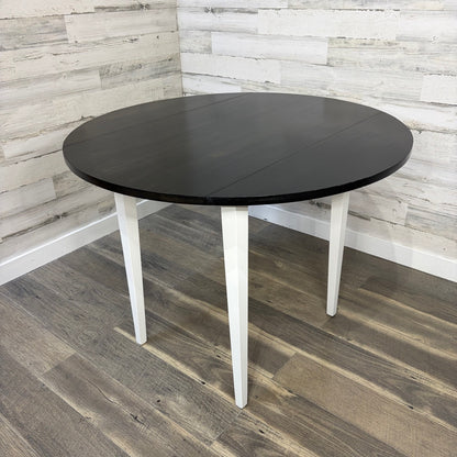 Refinished IKEA double drop leaf dining table