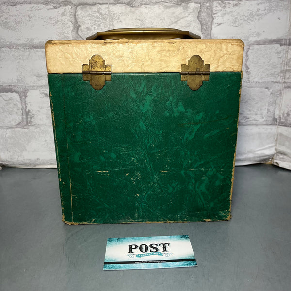 Vintage 45 Record Carrying Case Keeper Box