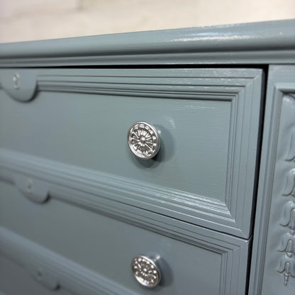 Drexel nightstand knob detail