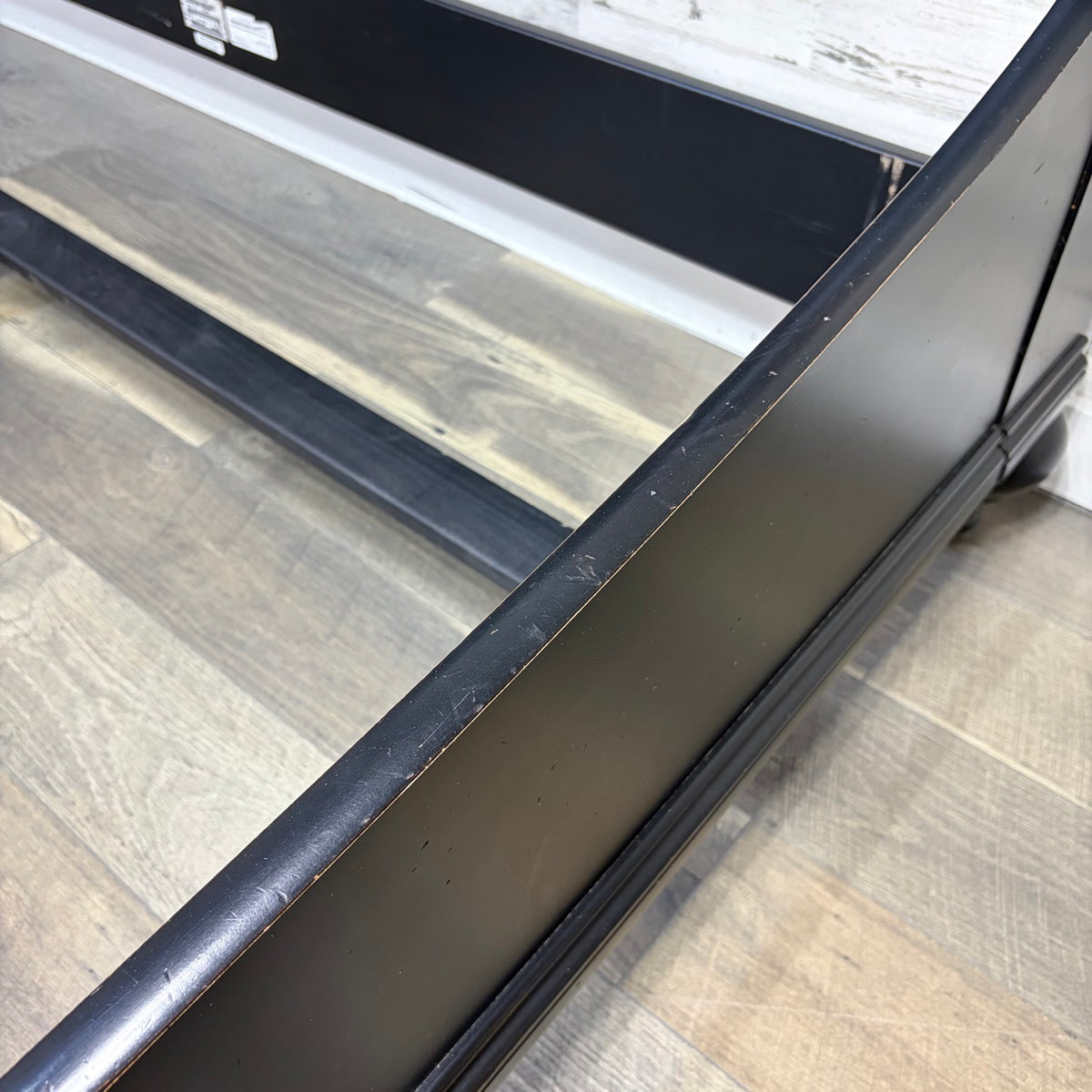 Ethan Allen King Bed Frame - 05 side rail