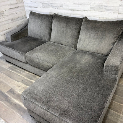 Stanton reversible sectional couch with chaise ottoman