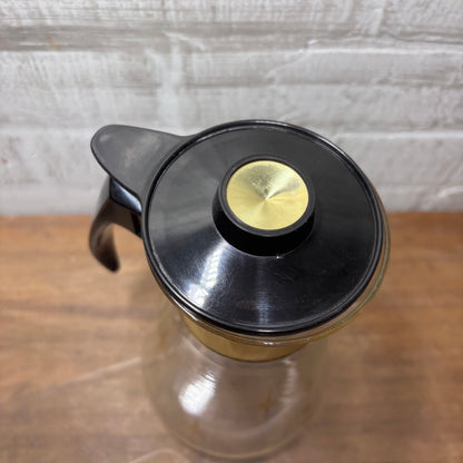 Mid Century Atomic Starburst  Corning Ware Coffee Carafe