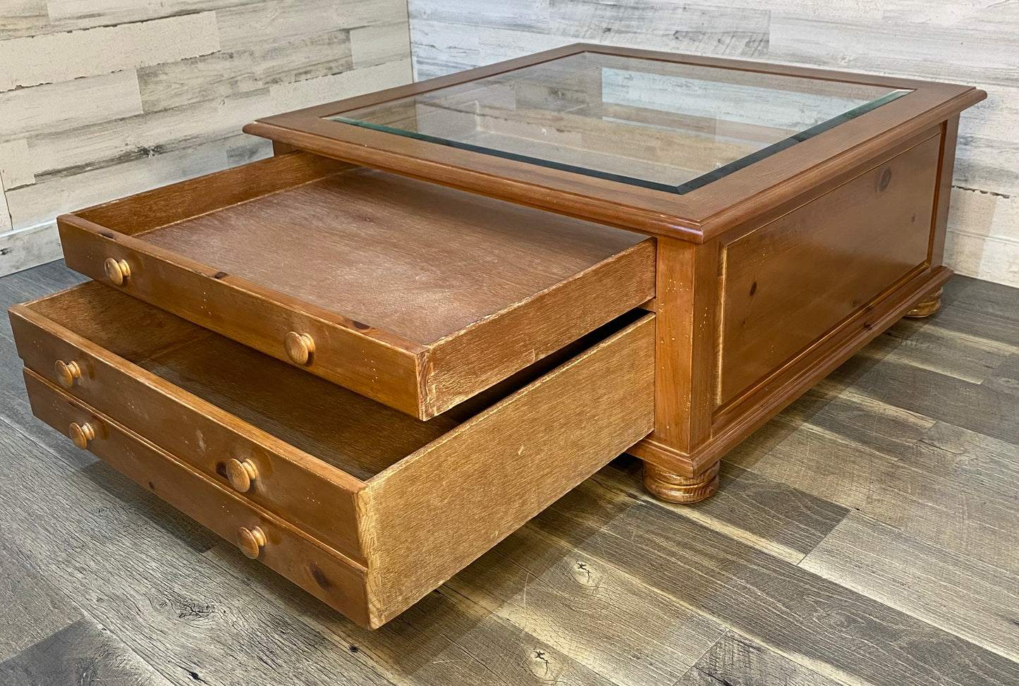 Coffee Table Shadow Box Storage