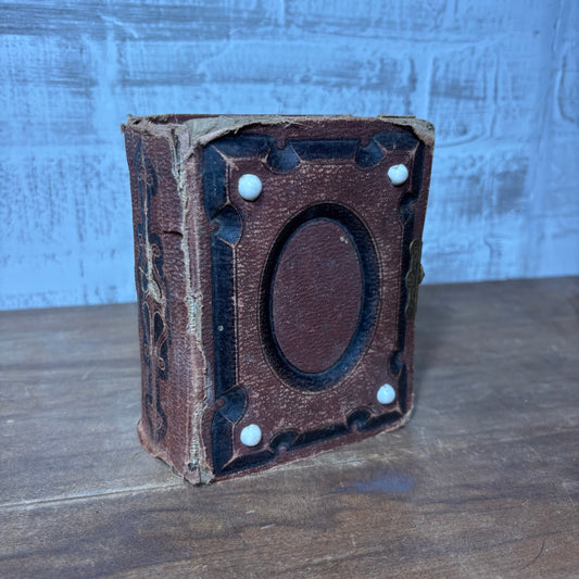 Antique Victorian Photo Album W/ Photos