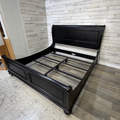 Ethan Allen King Bed Frame - 06 angled
