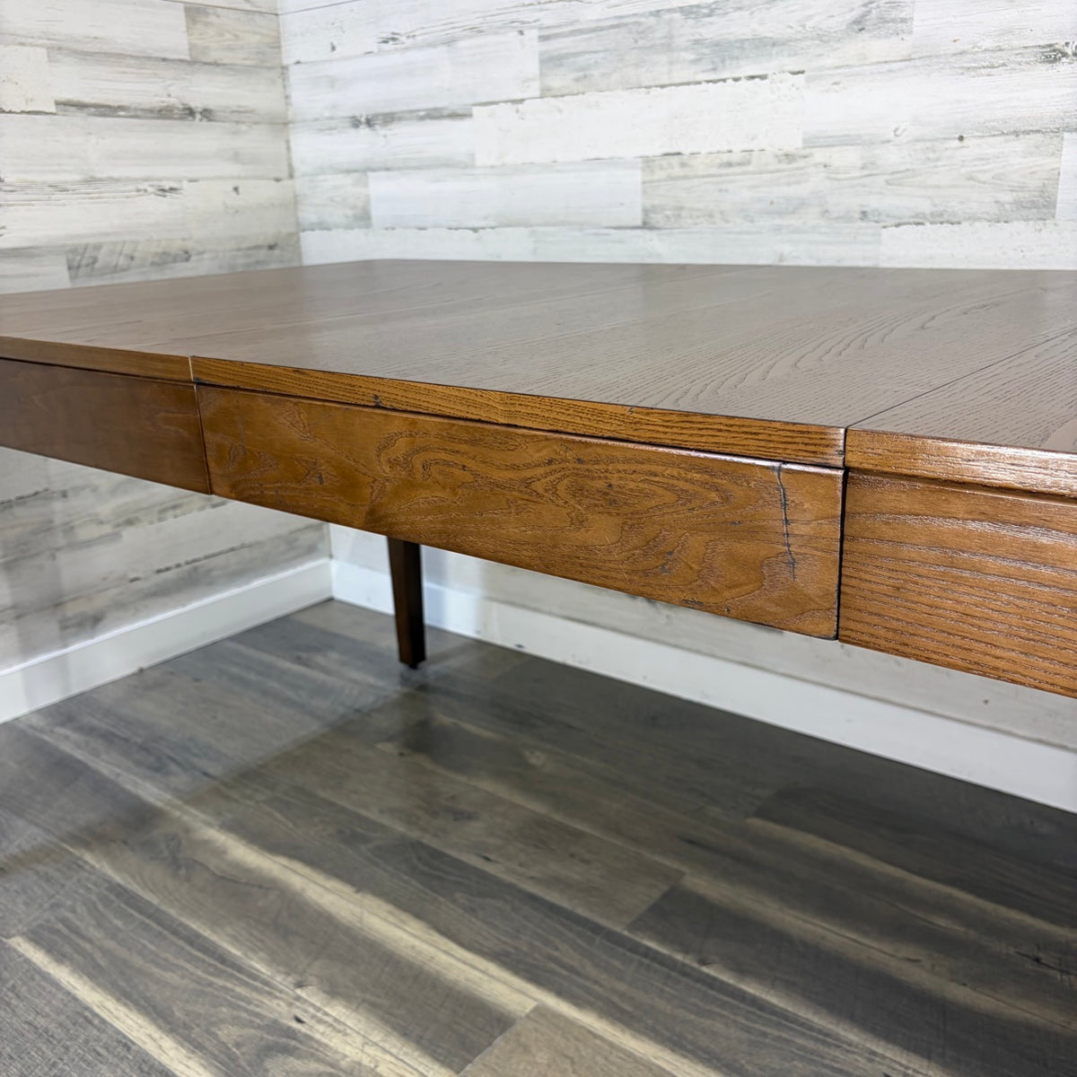 Article Heidi mid century extending dining table