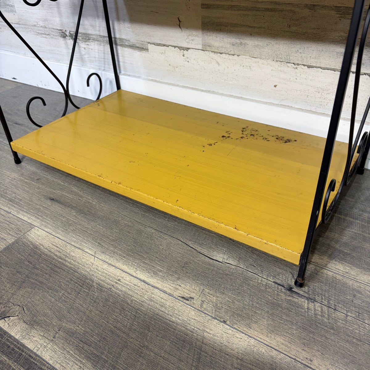 Mid Century Metal Shelf