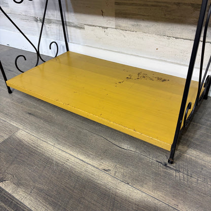 Mid Century Metal Shelf
