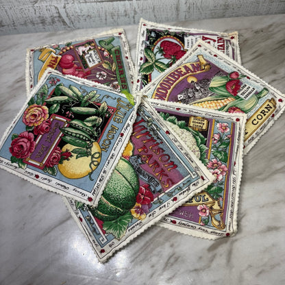 Angel Kiss cherries print pot holder