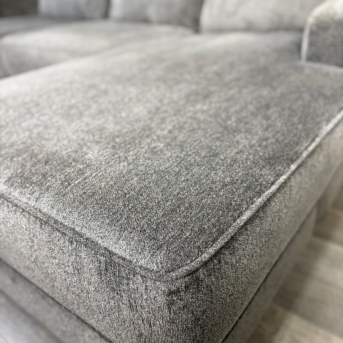 Stanton reversible sectional couch with chaise ottoman
