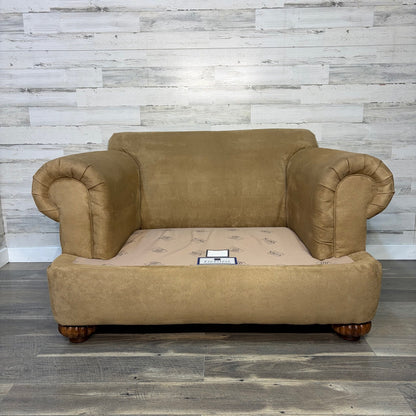 Flexsteel Preston chair and a half with ottoman
