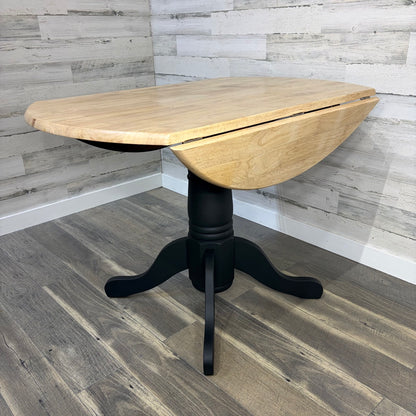 Round Double Drop Leaf Dining Table