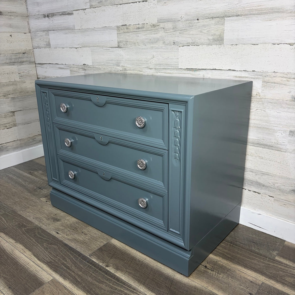 Drexel nightstand side angle