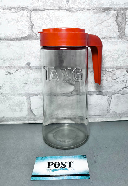 Vintage TANG glass pitcher