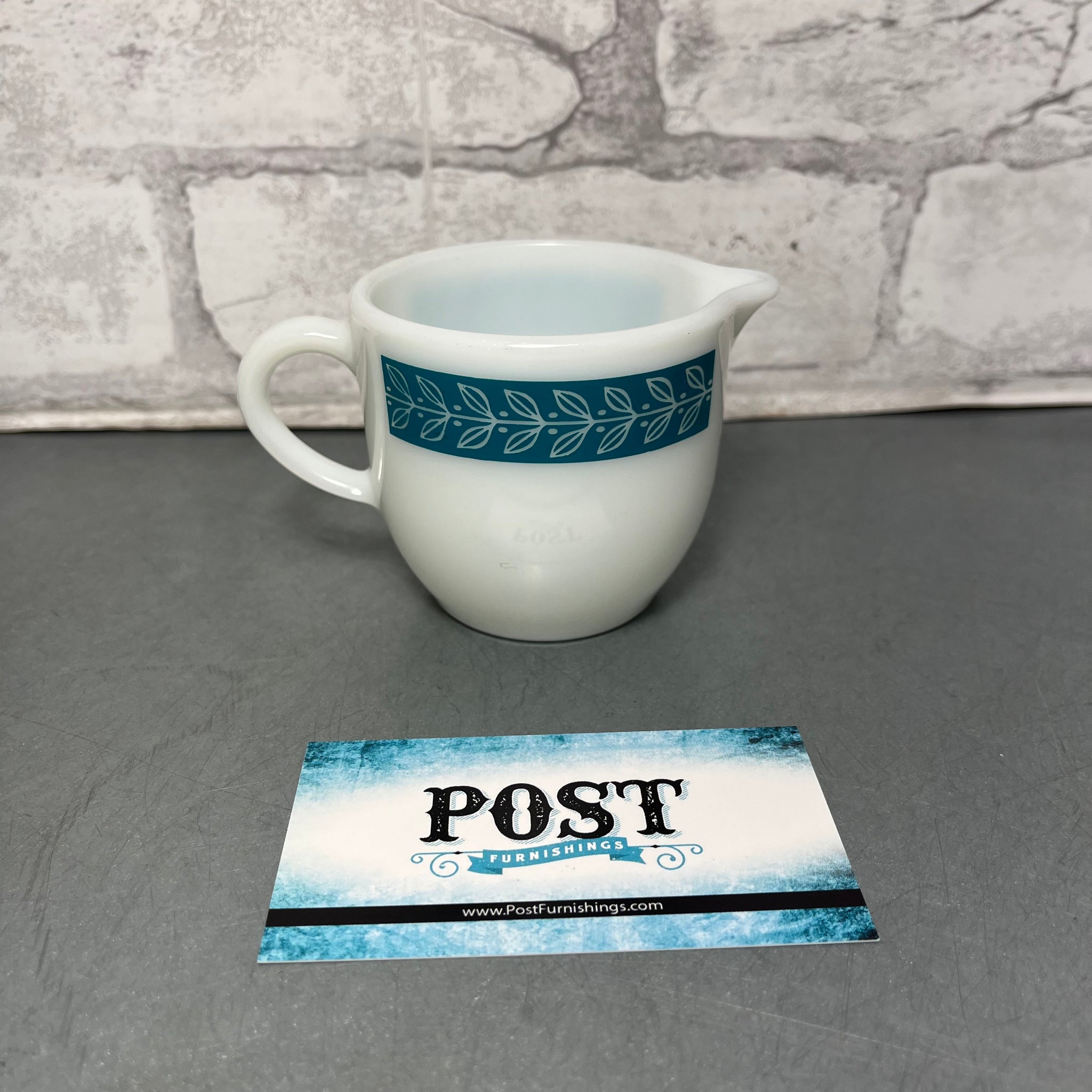 Vintage Corning Ware Decor Dinnerware Creamer Cup