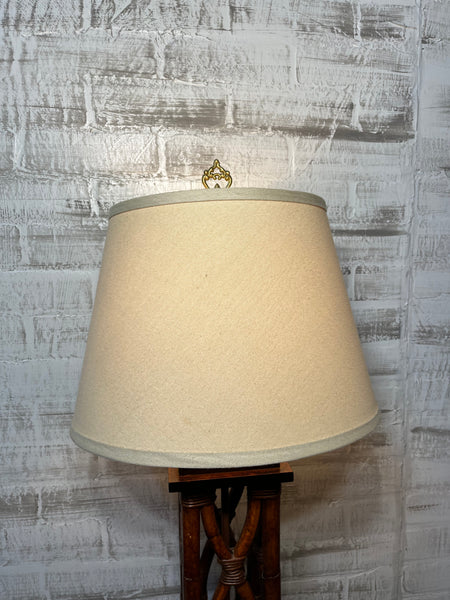 Vintage Bamboo Table Lamp