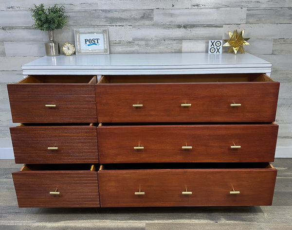 Mid Century Modern Huntley Dresser