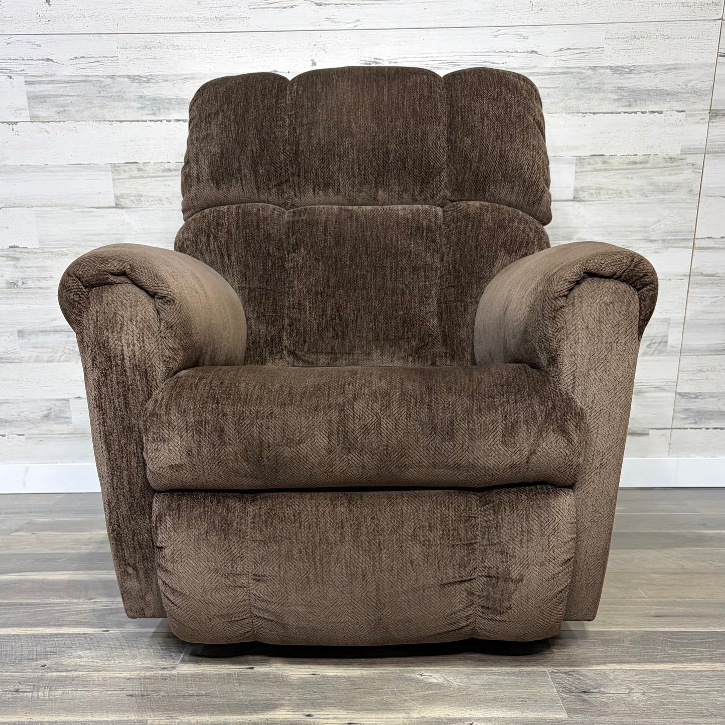 Brown Rocking Recliner Chair
