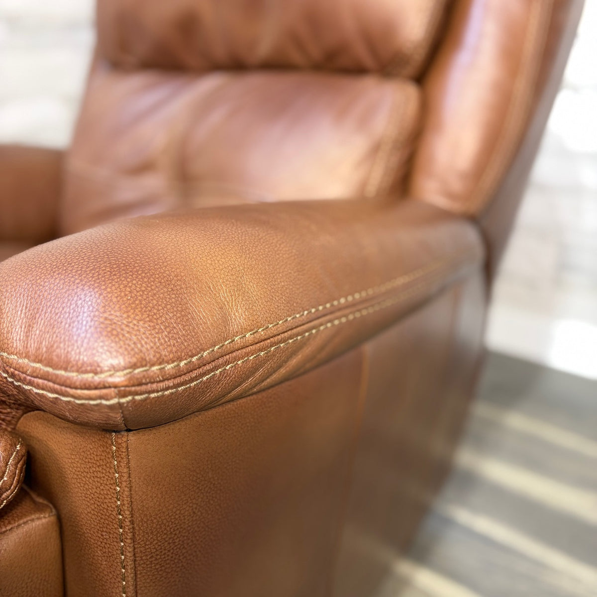 Flexsteel Leather Manual Recliner