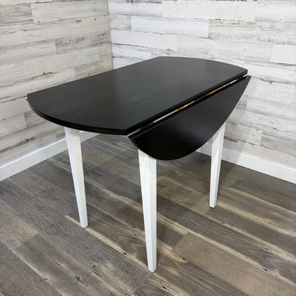 Refinished IKEA double drop leaf dining table