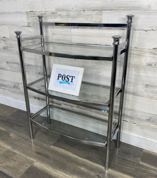 Glass Plant Stand Shelf