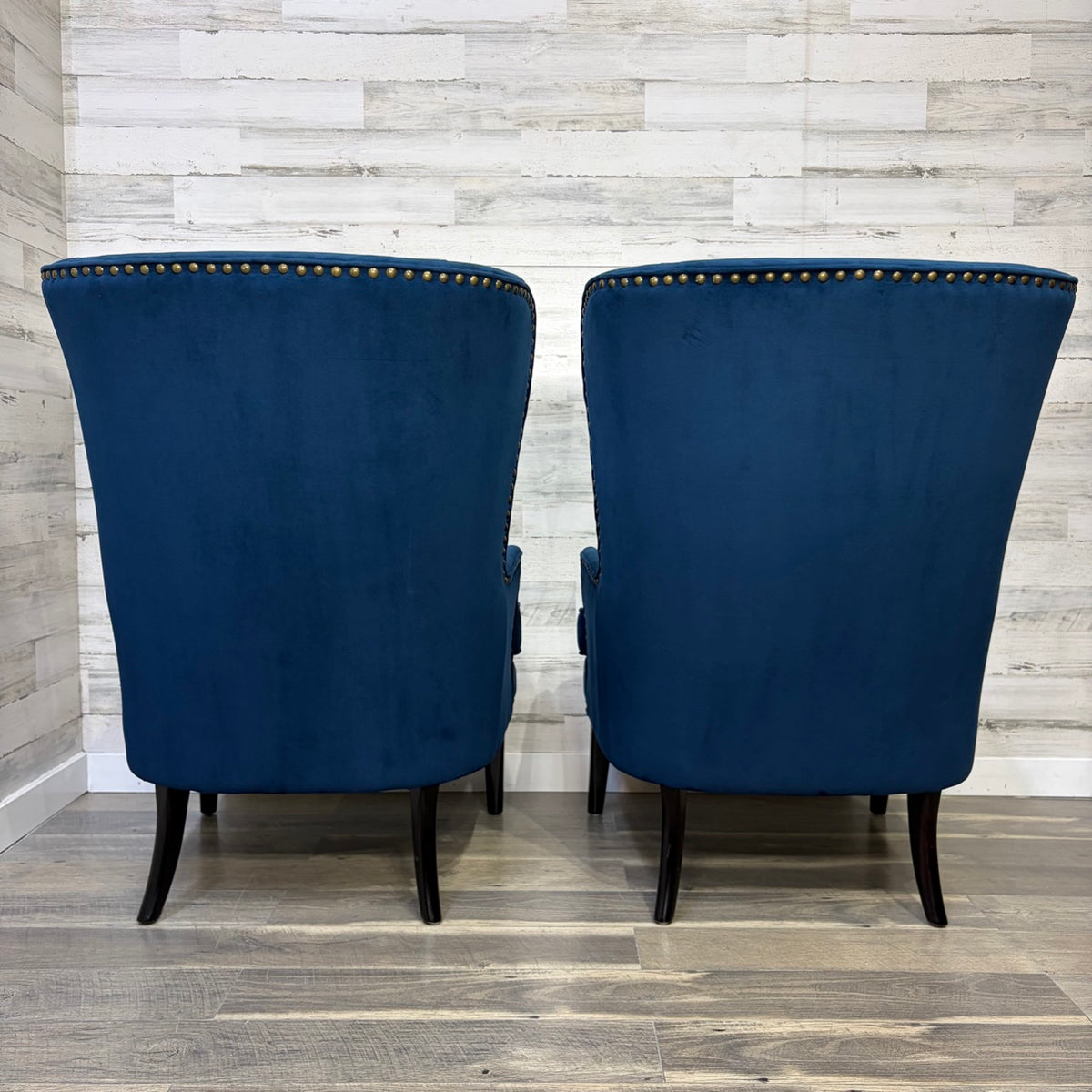both chairs from behind