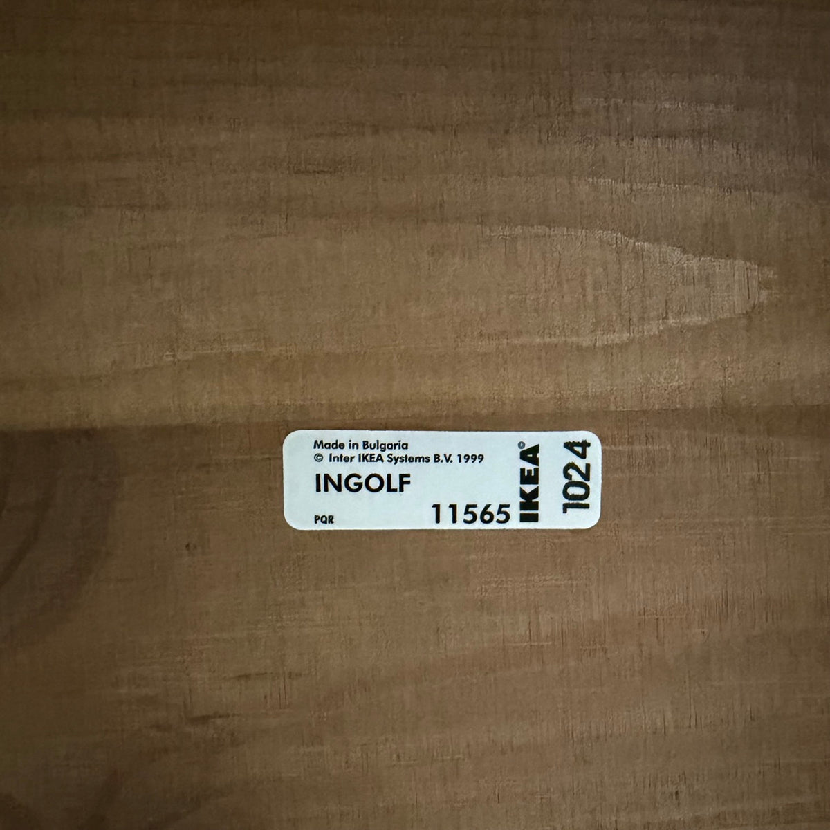 IKEA INGOLF bar table and 4 chairs set