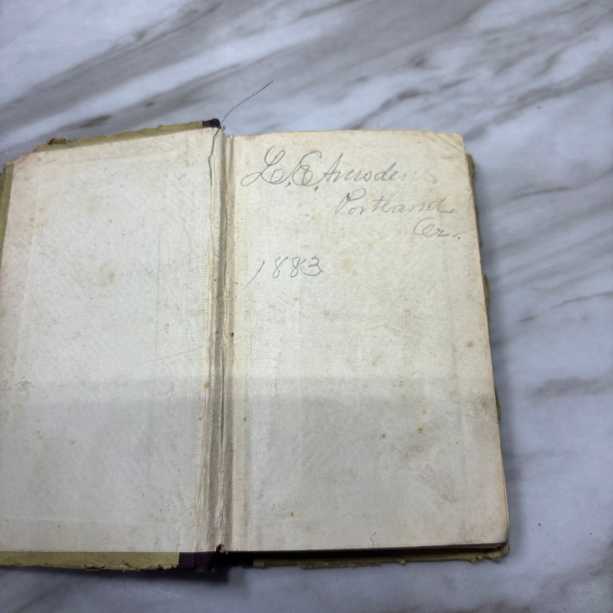 Antique World’s Ready Reckoner & Rapid Calculator Book 1890 Chicago Laired & Lee