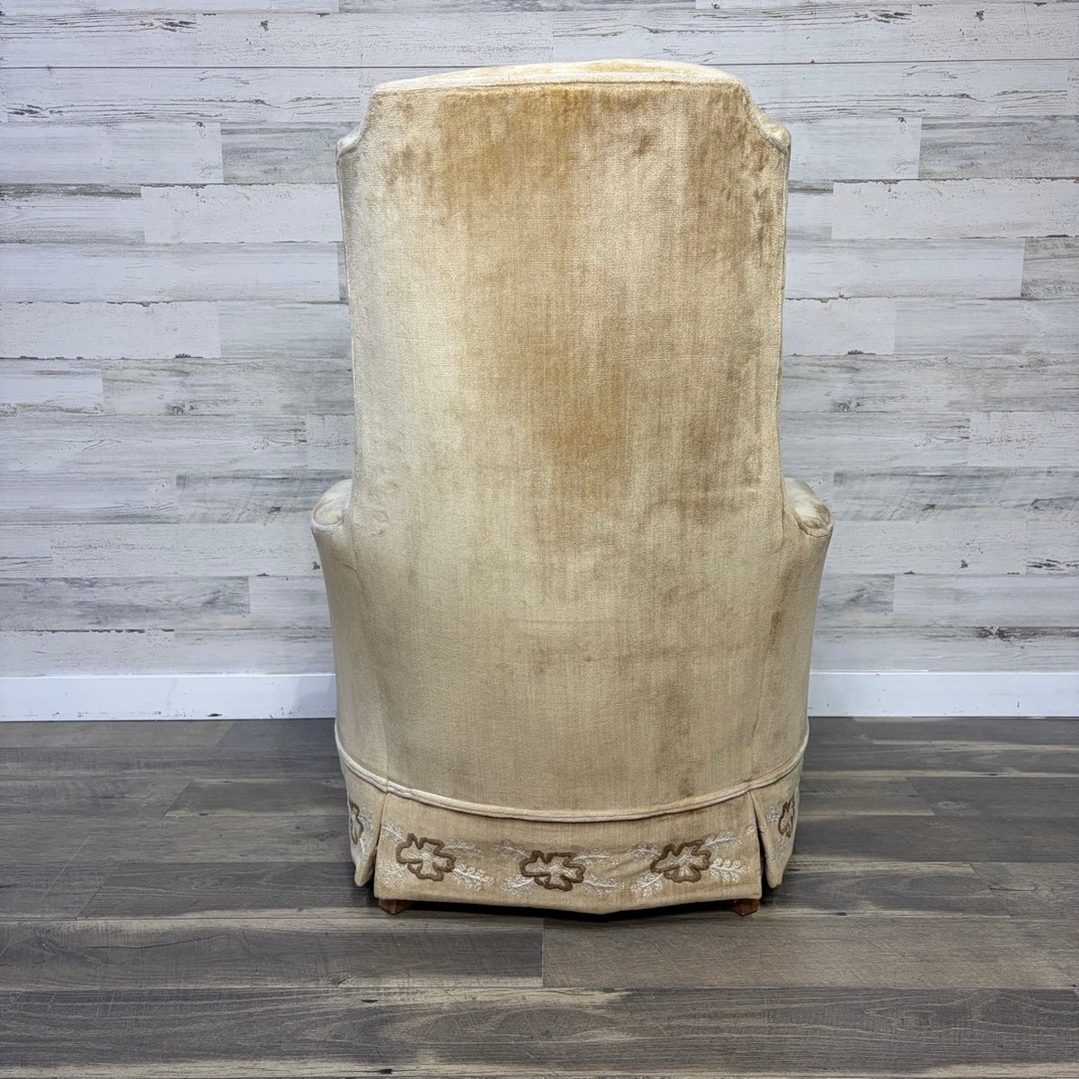 Back of chair