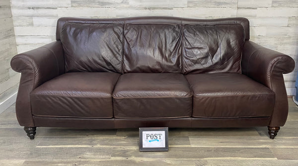 Natuzzi Editions Italian Leather Couch