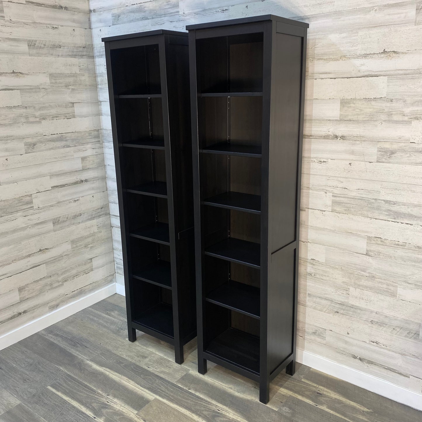 Set Of 2 IKEA Hemnes Bookshelves