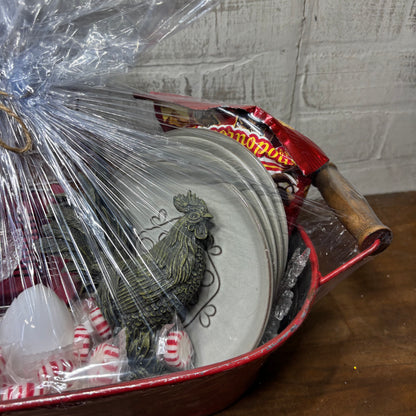 Farmhouse Theme Gift Basket