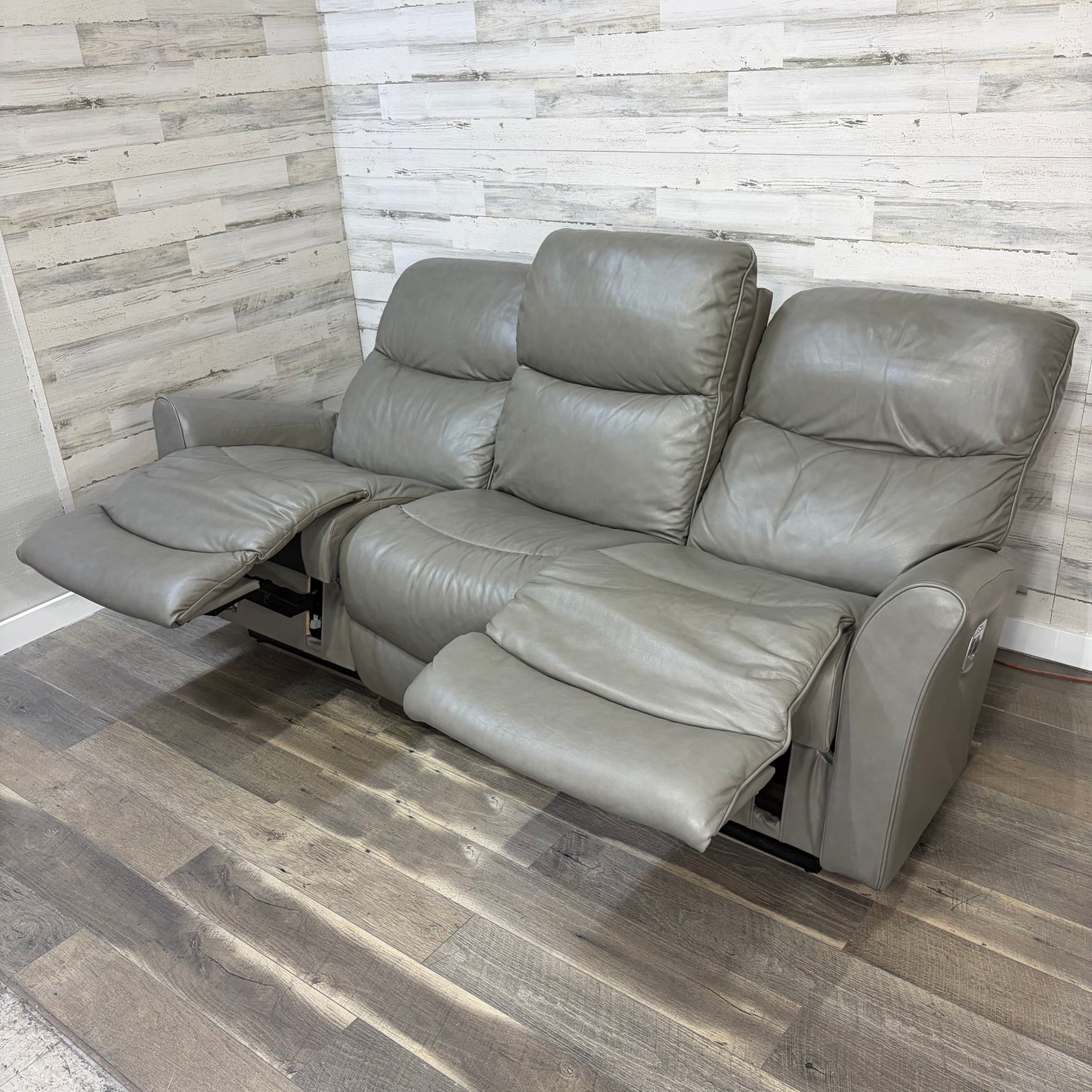 La-Z-boy Rowan Leather Power Recliner Couch