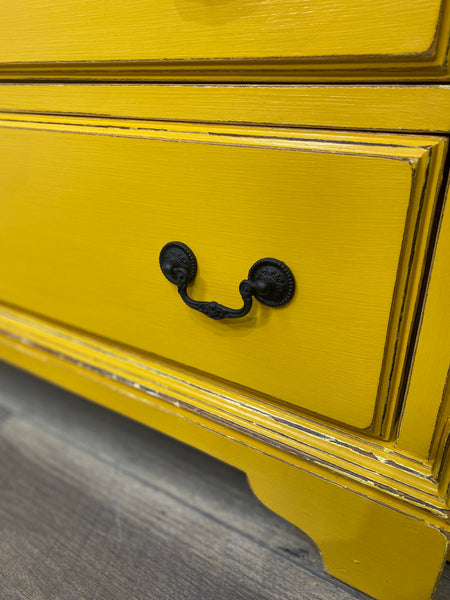 Yellow Buffet Desk