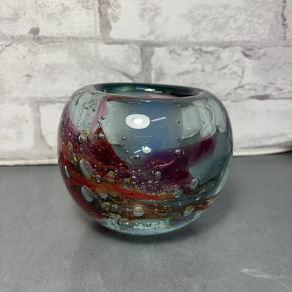Blown Art Glass Bud Vase