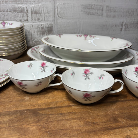 Vintage Heinrich & Co H&Co ROSALINDA Selb Bavaria Germany Fine China Set
