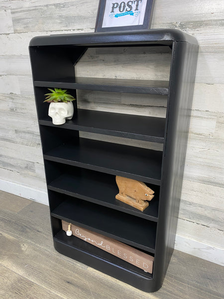 Small Black Bookshelf