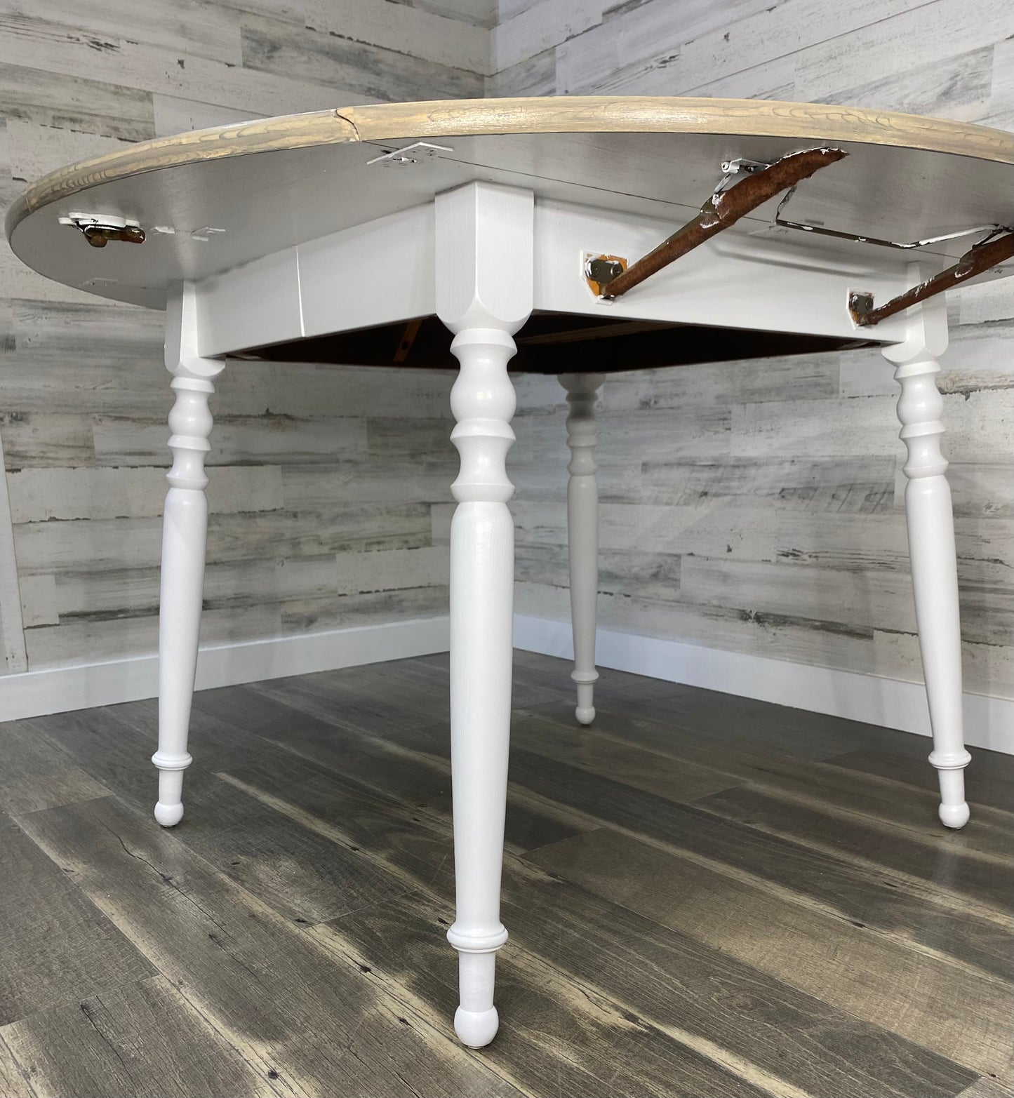 Ethan Allen Dining Set Drop Leaf