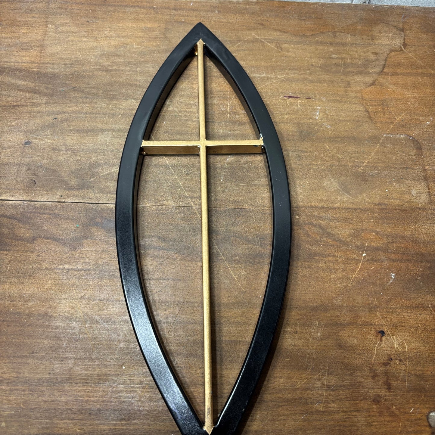 Ichthys (Jesus fish) Metal Wall Decor