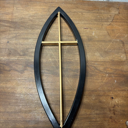 Ichthys (Jesus fish) Metal Wall Decor