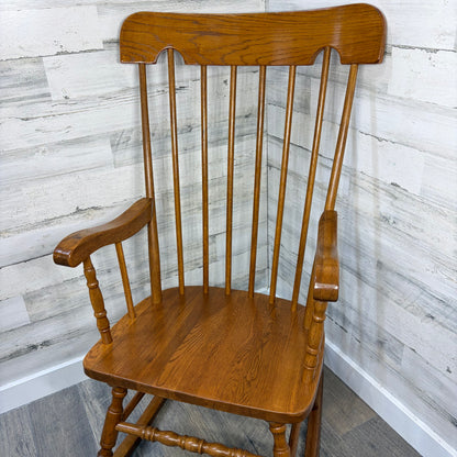 Vintage Wood Rocking Chair