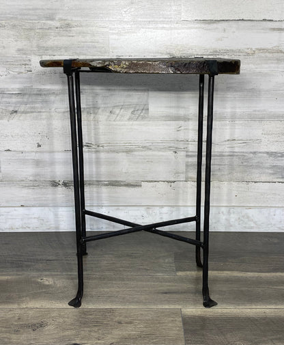 Montana Slate Top End Table