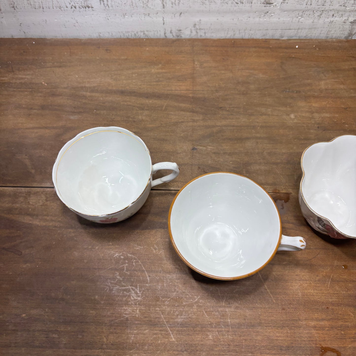 Vintage Teacup Set Of 4 #2