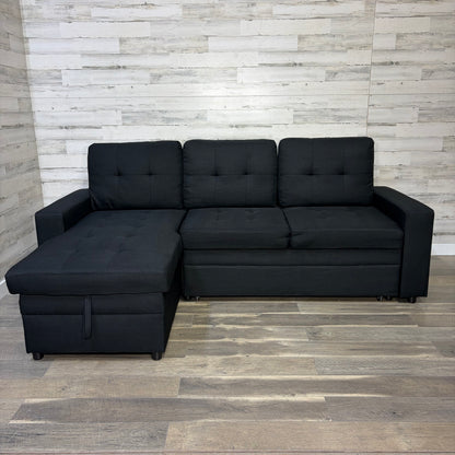 Reversible Sectional Pull Out Sleeper Couch