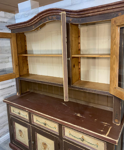 Rustic European Hutch